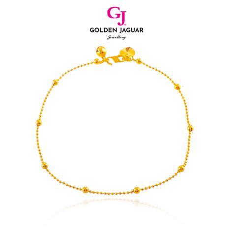 Gj Jewellery Emas Bangkok Emas Korea K Gold Plated Anklet Gelang Kaki