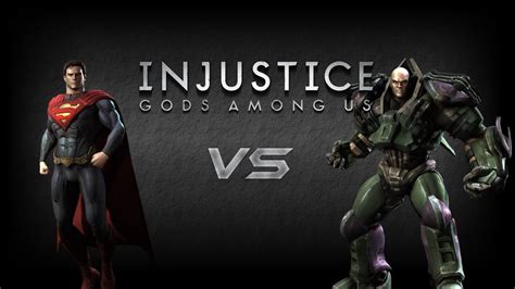 Injustice Gods Among Us Superman VS Lex Luthor YouTube