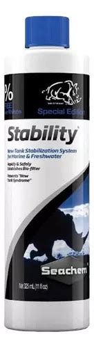 Seachem Stability 325ml Bacteria Premium Agua Dulce O Salada Envío gratis