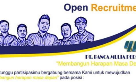 Lowongan Kerja Pt Panca Mulia Persada