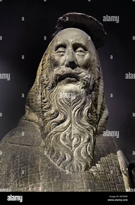 St Paul The Hermit Milanese Sculptor 15th Century Hi Res Stock