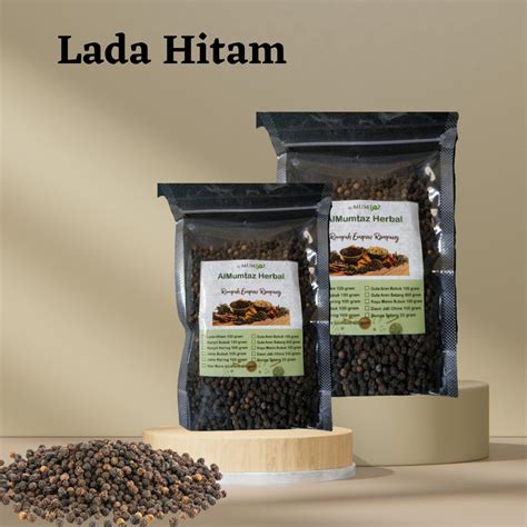 Jual Lada Hitam Rempah Original Harga Murah Biji Lada Hitam Gr