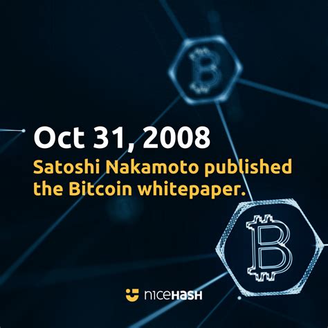 On this day, 15 years ago, Satoshi Nakamoto published a design paper ...