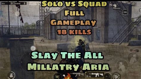 🔥solo Vs Squad Rush Gameplay 🔥 Bgmi Solo Vs Squad Gameplay Pubglive