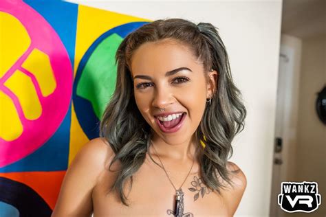 Sexy Babe Bella Luna Strips Her White Lingerie And Fucks In POV Photos