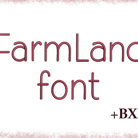 Farmhouse Font Etsy