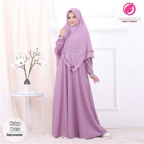 Jual Gamis Katun Toyobo Gamis Polos Muslimah Dewasa Terbaru Gamis