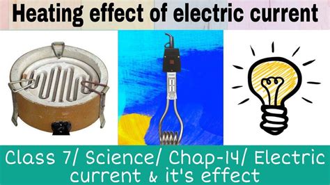 Cbse Cl Science Heating Effect Of Electric Current Youtube