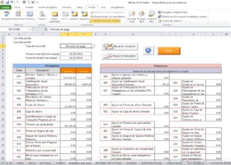 Declaración Anual 2023 de Personas Físicas en Excel ContadorMx