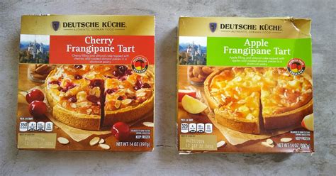 Deutsche K Che Cherry And Apple Frangipane Tarts Aldi Reviewer