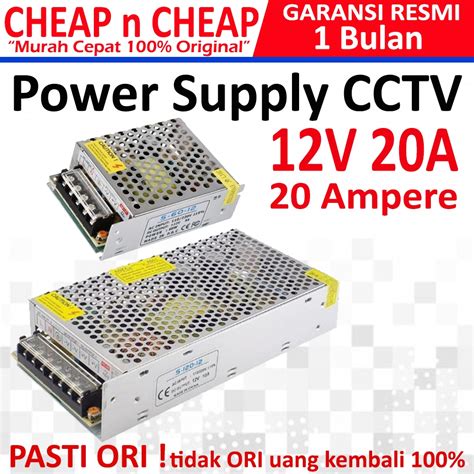 Jual Psu Cctv Jaring V A Power Supply Travo Led Dc Volt