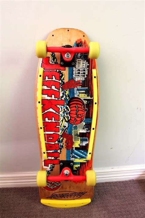 Santa Cruz Jeff Kendall Classic Skateboard Old School Skateboards