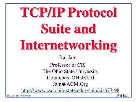 Ppt Tcp Ip Protocol Suite And Internetworking Powerpoint Presentation