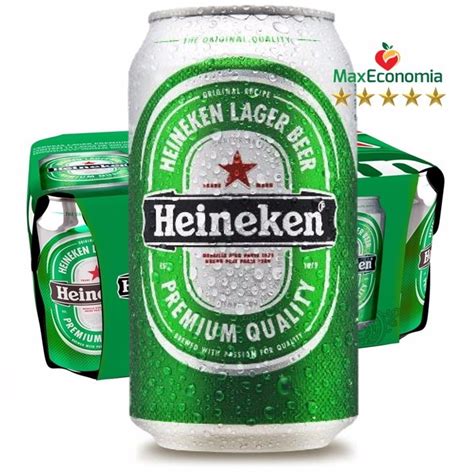 Cerveja Puro Malte Heineken Pilsen Pack C Latas Ml R