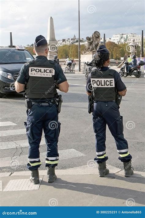 National Police Forces in Paris, France Editorial Photo - Image of ...