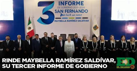 Rinde Maybella Ramírez Saldívar Su Tercer Informe De Gobierno