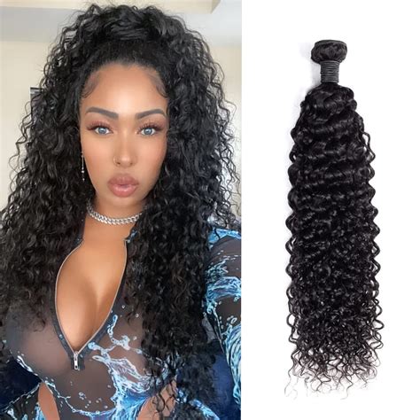 Amazon Gemmrnny Water Wave Bundles Human Hair 1 Bundle 12A Deep