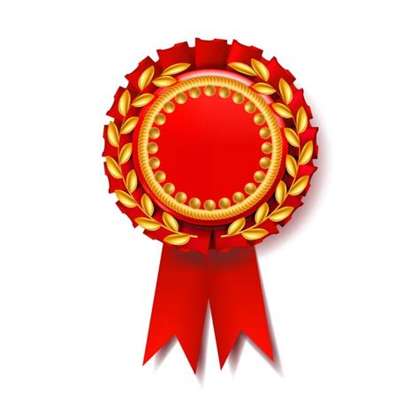 Red Award Ribbon Clipart Png Images Red Award Ribbon Vector