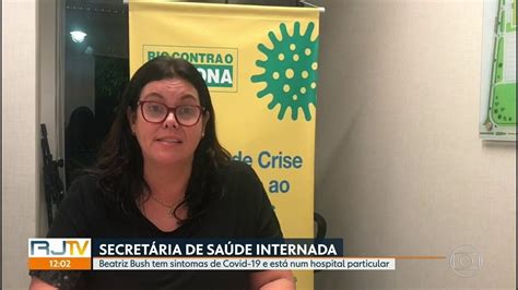 Exames sugerem que a secretária municipal de Saúde do Rio está