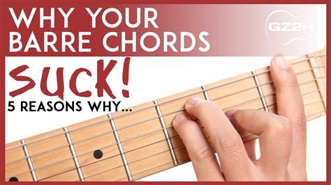 Simple Barre Chord Tips Why Your Barre Chords Suck Acordes Chordify