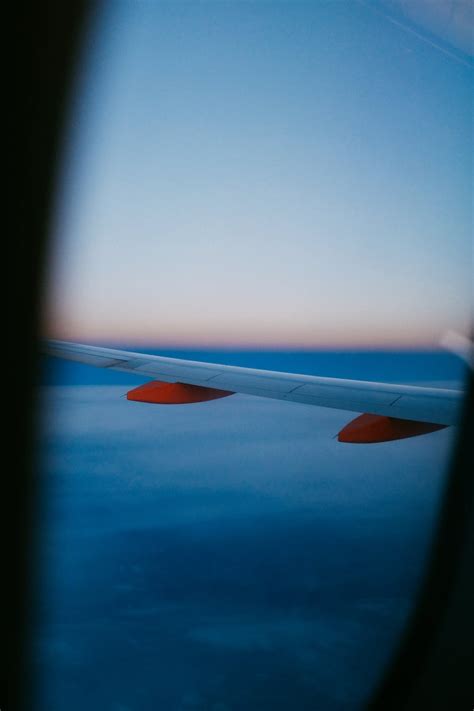 White Airplane Wing · Free Stock Photo