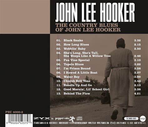 The Country Blues Of John Lee Hooker Von John Lee Hooker Cedech