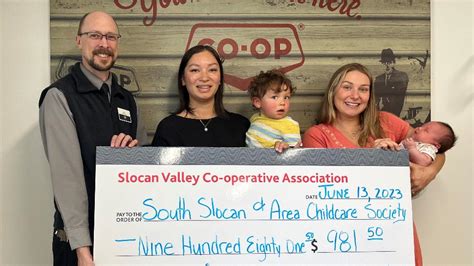 Announcing Community Donations Program Recipient Slocan Valley Co Op