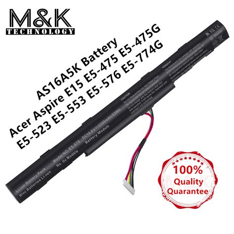 Mk Battery As A K Battery For Acer Aspire E E E G E E