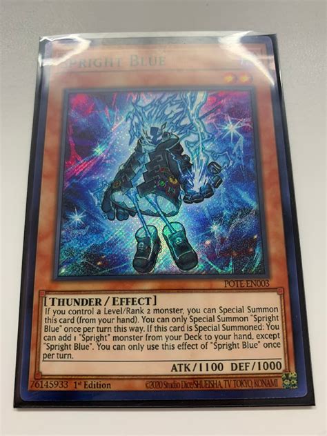 Spright Blue Secret Rare Orica Proxy Etsy