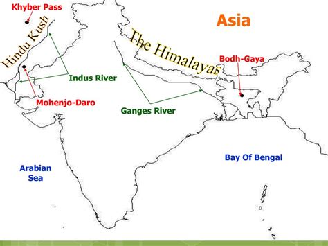 Khyber Pass Physical Map