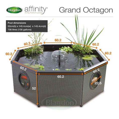 Blagdon Affinity Grand Octagon Easy Garden Watering