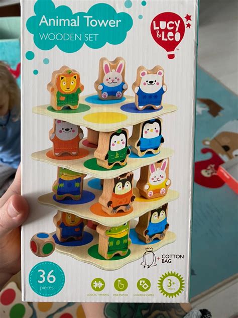 Развивающая игрушка Lucy&Leo Animal Tower Звериная башня | отзывы