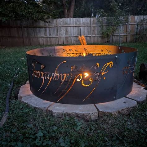 Cowboy Fire Pits Custom Fire Ring Pits Heavy Duty Outdoor Fire Pit