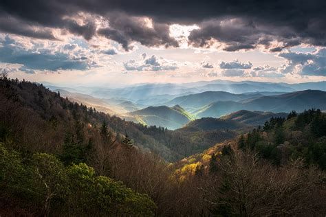 Great Smoky Mountains Landscape Photography Prints Cherokee Nc Scenic