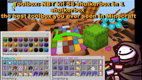 Toolbox The Best Nbt Kit In Minecraft You Ever Seen If You Have This