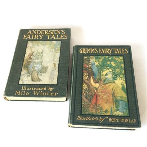 Fairy Tale Books Grimms Fairy Tales Hans Christian Andersen Etsy