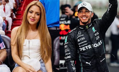 Shakira Y Lewis Hamilton S Son Pareja Est N Empezando Una Relaci N