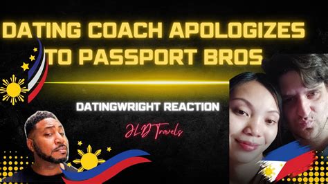 Dating Coach Ams Apologizes To Passport Bros Datingwright Reaction