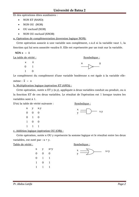 Solution Chap Logique Combinatoire Et S Quentielle Studypool