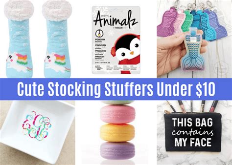 15 Cute Stocking Stuffers For Her Under $10 - Everything Pretty