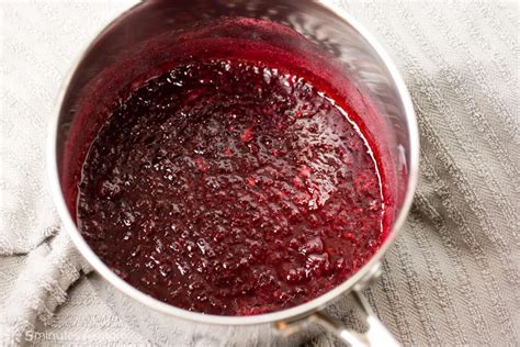 Raspberry Coulis How To Make Raspberry Sauce 5 Minutes For Mom