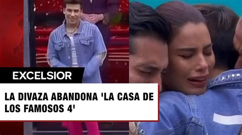 La Divaza Abandona La Casa De Los Famosos 4 Participantes Del