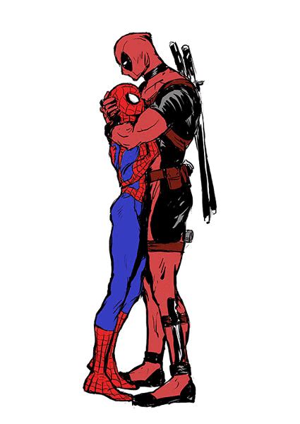 Deadpool X Spiderman Deadpool Kawaii Lady Deadpool Cute Deadpool