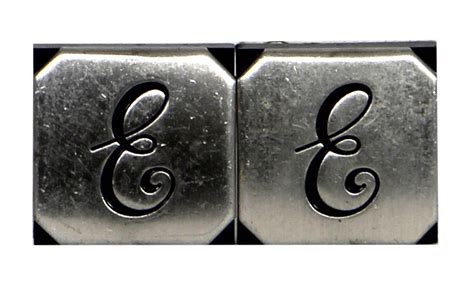 Lot Detail Elvis Presley Owned Worn Silver Black Initial E