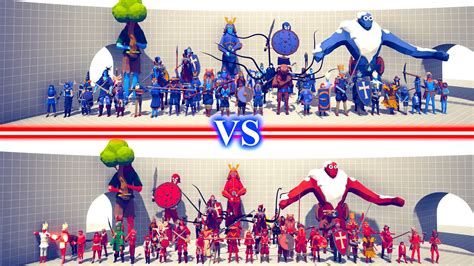 Melee Team Vs Melee Team Totally Accurate Battle Simulator Tabs Youtube