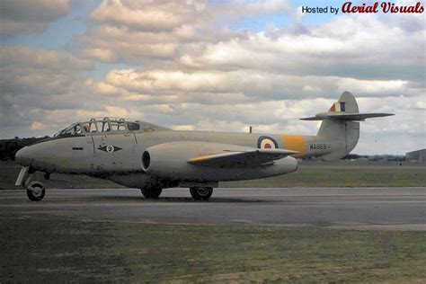 Aerial Visuals Airframe Dossier Gloster Meteor T S N Wa Raf