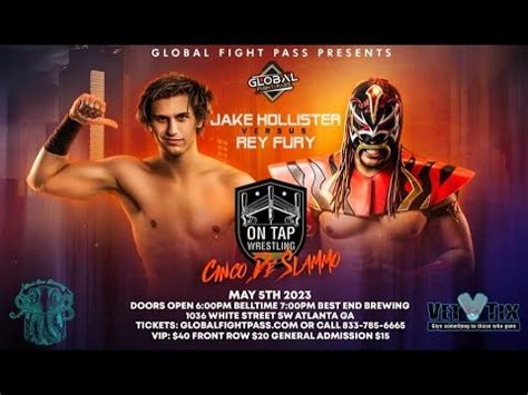 Rey Fury Vs Jake Hollister 5 5 23 YouTube