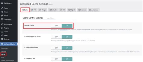 OpenLiteSpeed And The LiteSpeed Cache Plugin LSCache GridPane