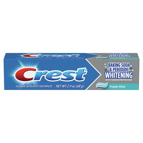 Crest Cavity Protection Toothpaste Whitening Baking Soda Fresh Mint