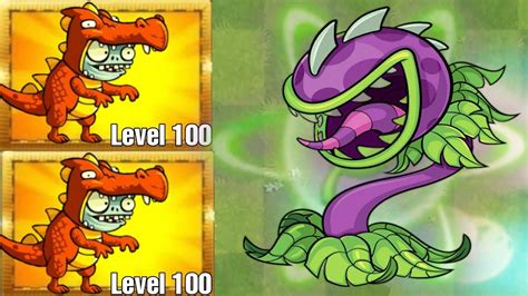 Heath Seeker And All Plants Power Up Vs Imp Dragon Level Pvz Mk